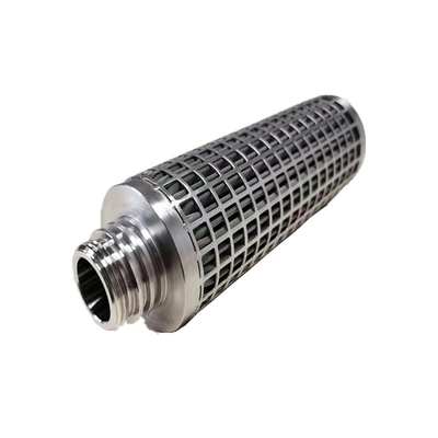 Kartrid filter layar sinter layar sinter multi-lapisan elemen filter baja tahan karat 316L layar sinter logam