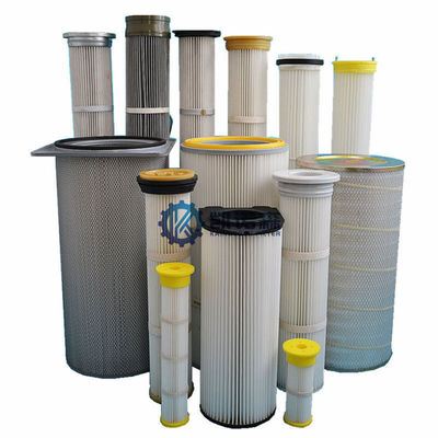 Ptfe Hepa Dust Collector Cartridge Filter Elemen Filter Udara Industri