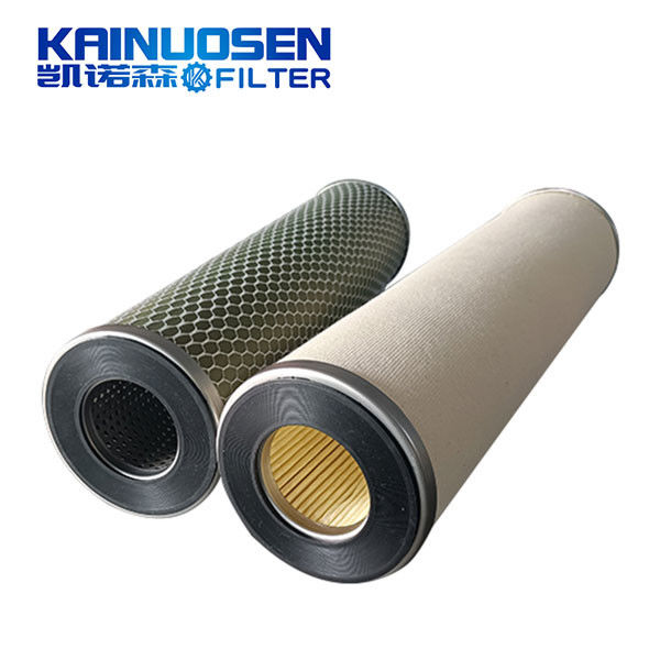 16 18 20 Inch Elemen Filter Coalescer 0,3 Mikron 0,5 Mikron Akurasi